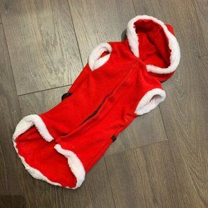 cat dog cute Pet clothes Christmas Santa costume